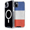 French Flag Distressed iPhone 14 Plus MagSafe Case