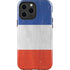 French Flag Distressed iPhone 15 Pro Max Impact Case
