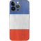 French Flag Distressed iPhone 14 Pro Skin