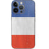 French Flag Distressed iPhone 14 Pro Skin
