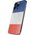 French Flag Distressed iPhone 14 Pro Skin