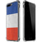 French Flag Distressed iPhone 7/8 Plus Clear Case