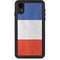 French Flag Distressed iPhone XR Waterproof Case