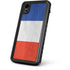 French Flag Distressed iPhone XR Waterproof Case