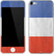 French Flag Distressed Apple iPod Skin