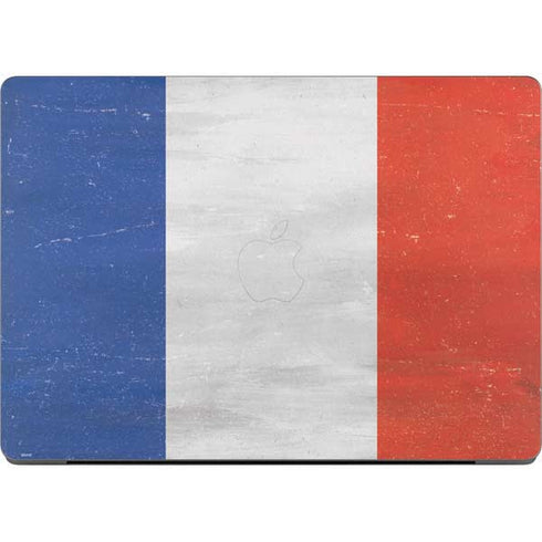 French Flag Distressed MacBook Pro 14in (2021-24) Skin