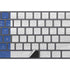 French Flag Distressed Magic Keyboard with Numeric Keypad Skin