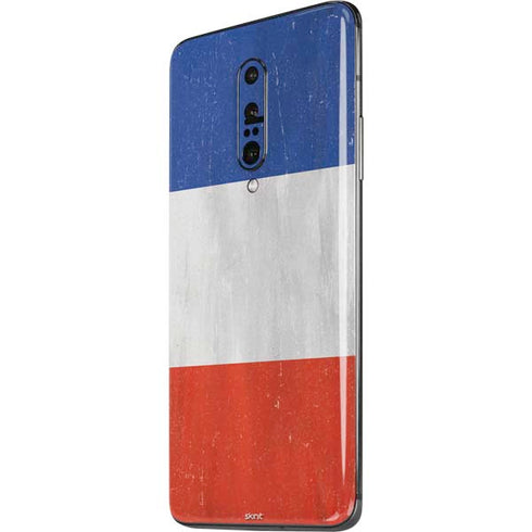 French Flag Distressed OnePlus 7 Pro Skin