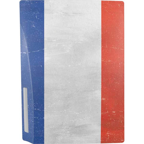 French Flag Distressed PS5 Bundle Skin