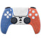 French Flag Distressed PS5 Controller Skin