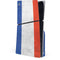 French Flag Distressed PS5 Slim Disk Console Skin