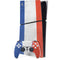 French Flag Distressed PS5 Slim Digital Edition Bundle Skin