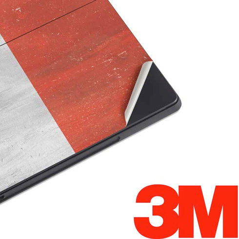 French Flag Distressed Surface Pro 7 Skin