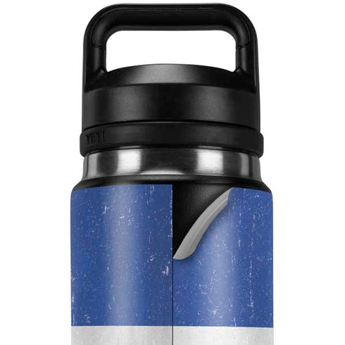 French Flag Distressed YETI Rambler 26oz Bottle Skin