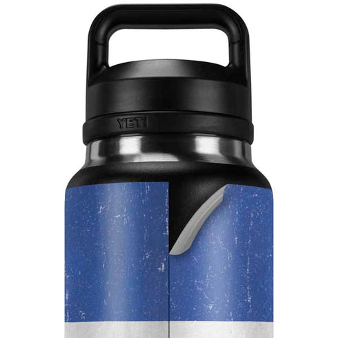 French Flag Distressed YETI Rambler 36oz Bottle Skin
