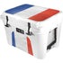 French Flag Distressed YETI Tundra 35 Hard Cooler Skin
