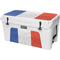 French Flag Distressed YETI Tundra 75 Hard Cooler Skin