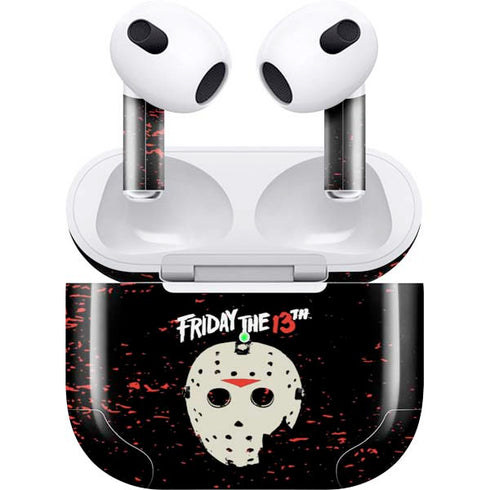 Warner Bros Friday the 13th Friday The 13th Apple AirPods (3rd Gen 2021) Skin