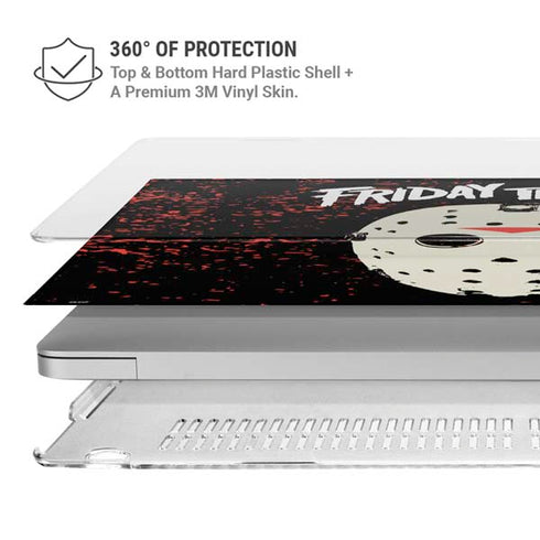 Warner Bros Friday the 13th Friday The 13th MacBook Air 13in M1 (2021) Case plus Skin