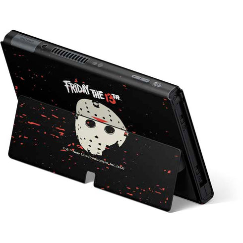 Warner Bros Friday the 13th Friday The 13th Nintendo Switch OLED (2021) Skin