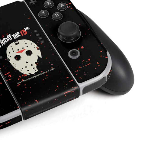 Warner Bros Friday the 13th Friday The 13th Nintendo Switch OLED (2021) Skin