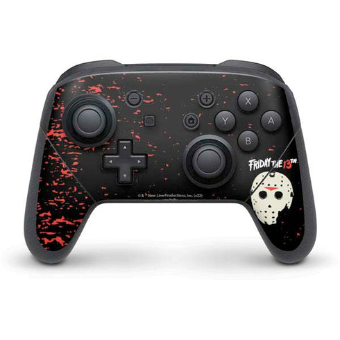 Warner Bros Friday the 13th Friday The 13th Nintendo Switch Pro Controller Skin