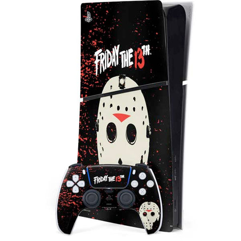 Warner Bros Friday the 13th Friday The 13th PS5 Slim Digital Edition Bundle Skin