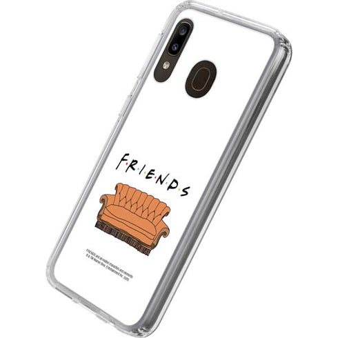 Warner Bros FRIENDS Couch Galaxy A20 Clear Case