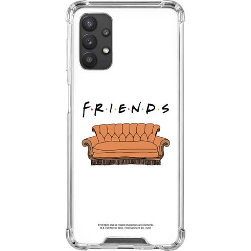 Warner Bros FRIENDS Couch Galaxy A32 5G Clear Case