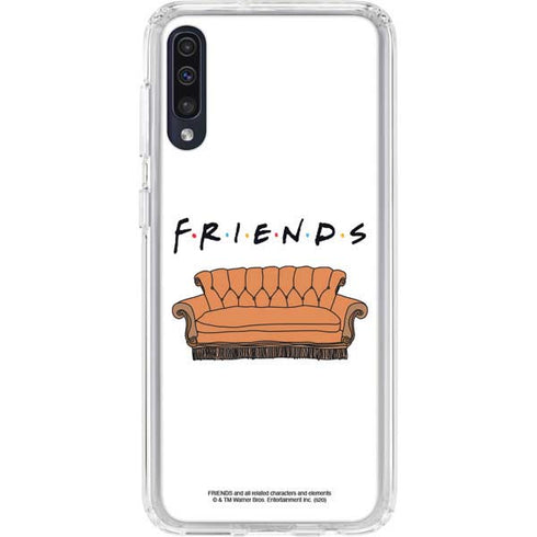 Warner Bros FRIENDS Couch Galaxy A50 Clear Case