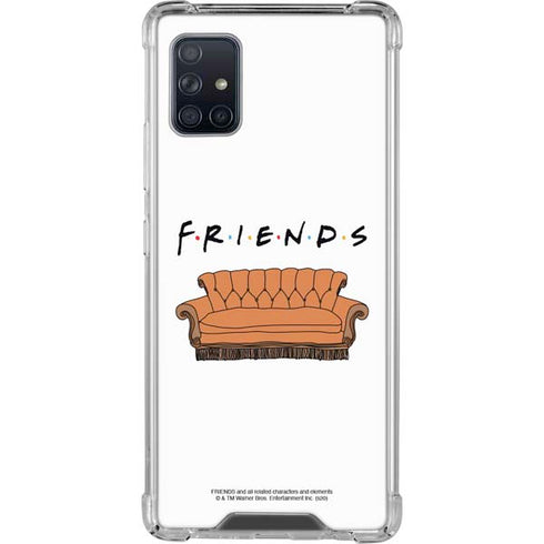Warner Bros FRIENDS Couch Galaxy A51 5G Clear Case