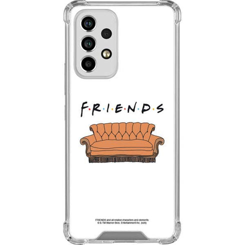 Warner Bros FRIENDS Couch Galaxy A53 5G Clear Case