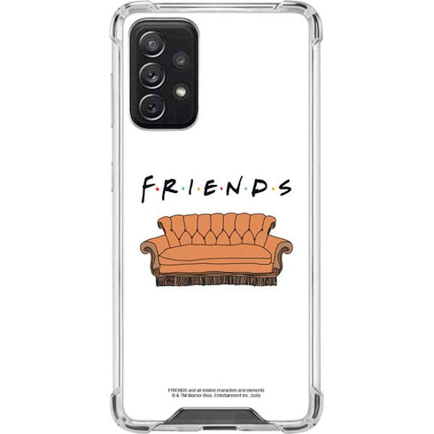 Warner Bros FRIENDS Couch Galaxy A72 5G Clear Case