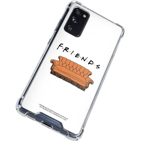 Warner Bros FRIENDS Couch Galaxy S20 FE Clear Case