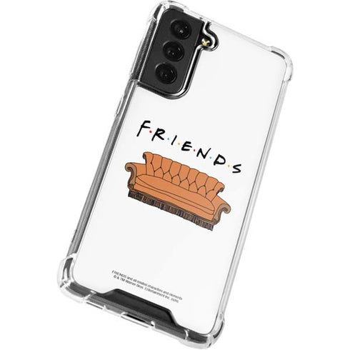 Warner Bros FRIENDS Couch Galaxy S21 FE Clear Case