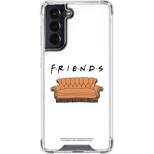 Warner Bros FRIENDS Couch Galaxy S22 Clear Case