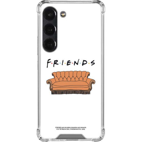 Warner Bros FRIENDS Couch Galaxy S23 Clear Case