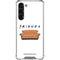 Warner Bros FRIENDS Couch Galaxy S23 Plus Clear Case