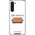 Warner Bros FRIENDS Couch Galaxy S23 Plus Clear Case