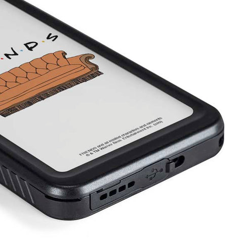 Warner Bros FRIENDS Couch Galaxy S23 Plus Waterproof Case