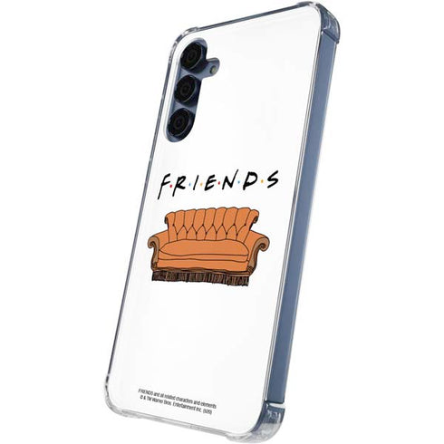 Warner Bros FRIENDS Couch Galaxy S24 Clear Case