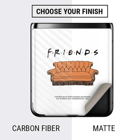 Warner Bros FRIENDS Couch Galaxy Z Flip Skin