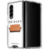 Warner Bros FRIENDS Couch Galaxy Z Fold4 5G Clear Case