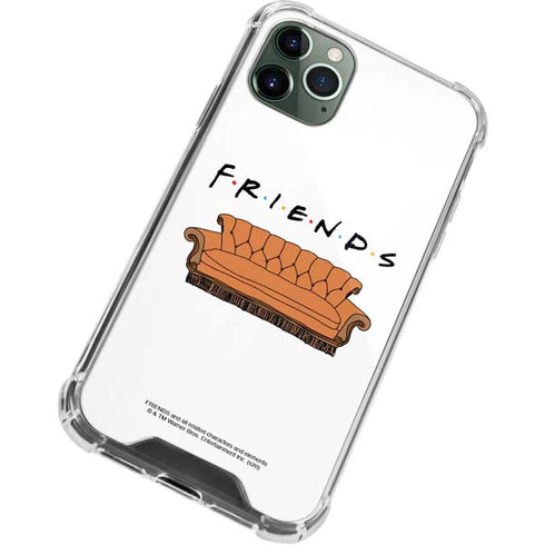 Warner Bros FRIENDS Couch iPhone 11 Pro Max Clear Case
