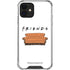 Warner Bros FRIENDS Couch iPhone 12 Mini Clear Case