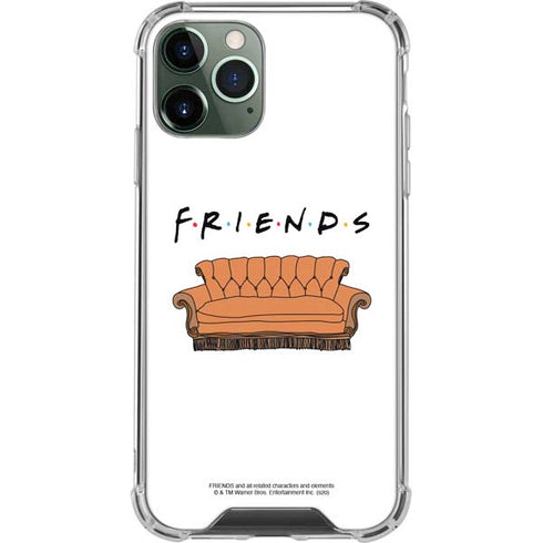 Warner Bros FRIENDS Couch iPhone 12 Pro Clear Case