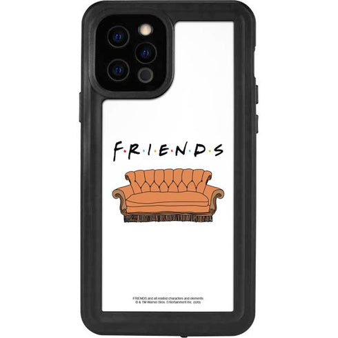Warner Bros FRIENDS Couch iPhone 12 Pro Waterproof Case
