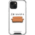 Warner Bros FRIENDS Couch iPhone 13 Mini Clear Case