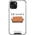Warner Bros FRIENDS Couch iPhone 14 Plus Clear Case