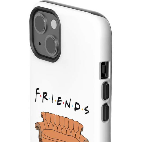 Warner Bros FRIENDS Couch iPhone 15 Impact Case
